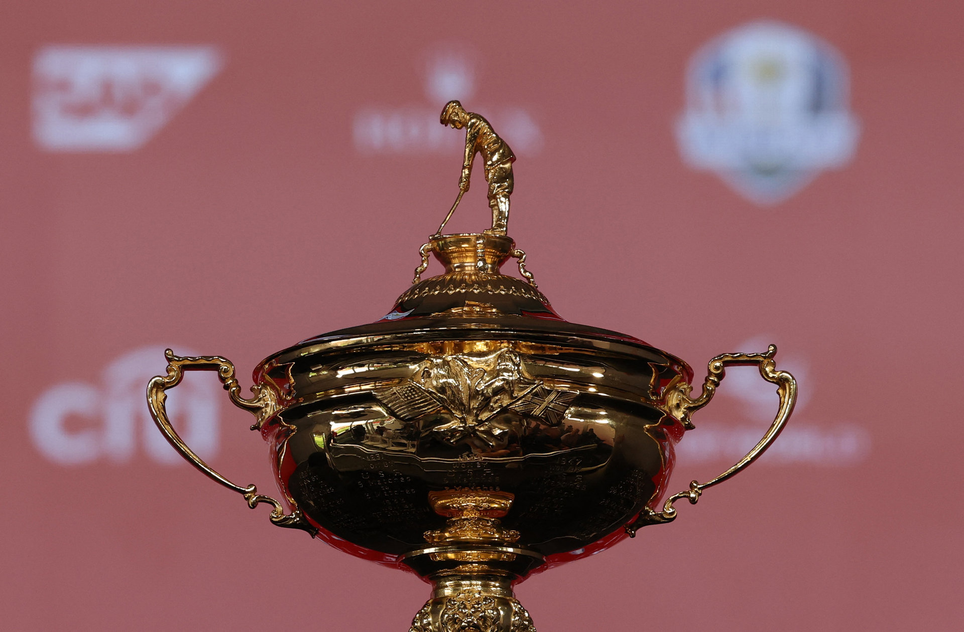 Ryder Cup Trophy (Brendan McDermid / Bildbyrån)